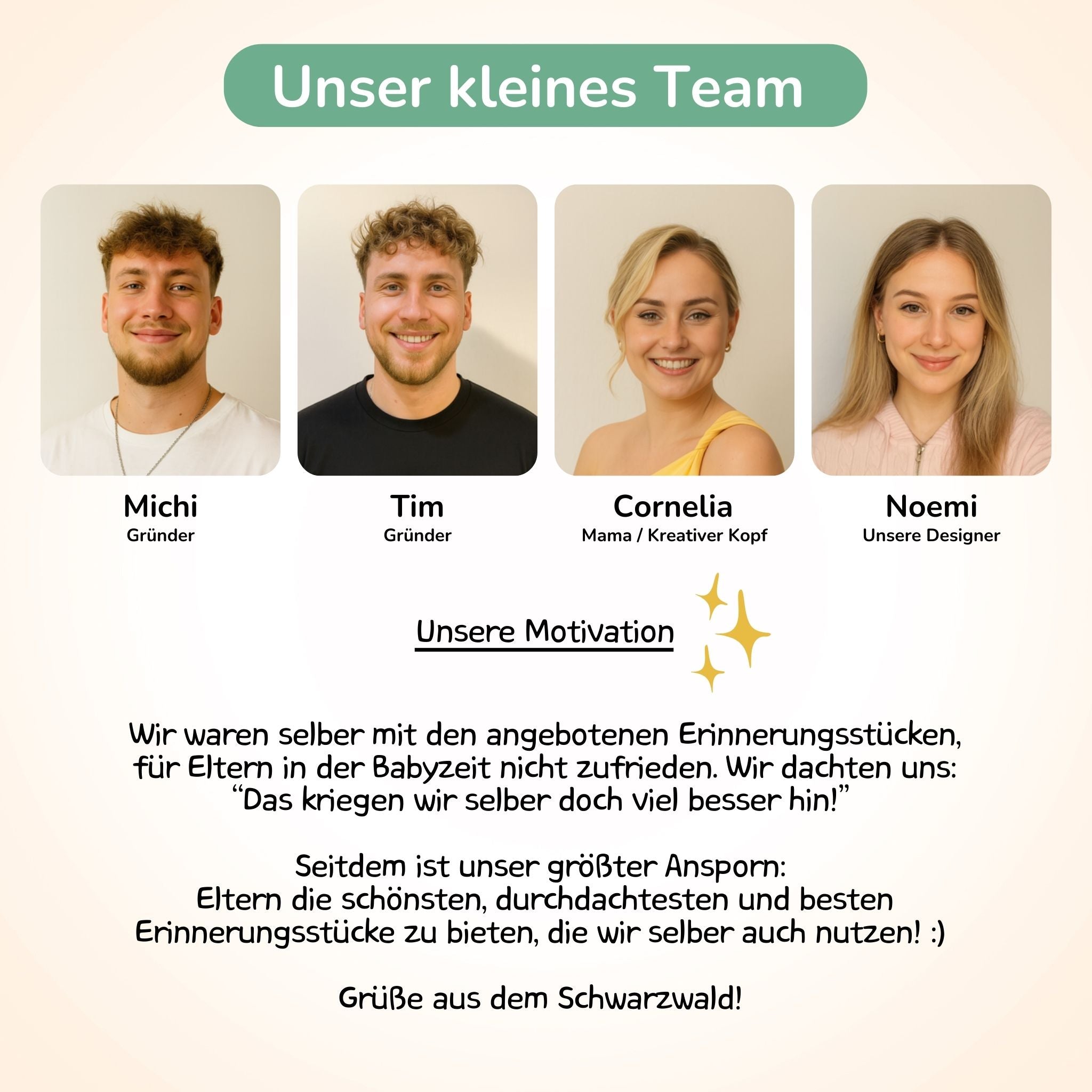 Babyglück Erinnerungssets
