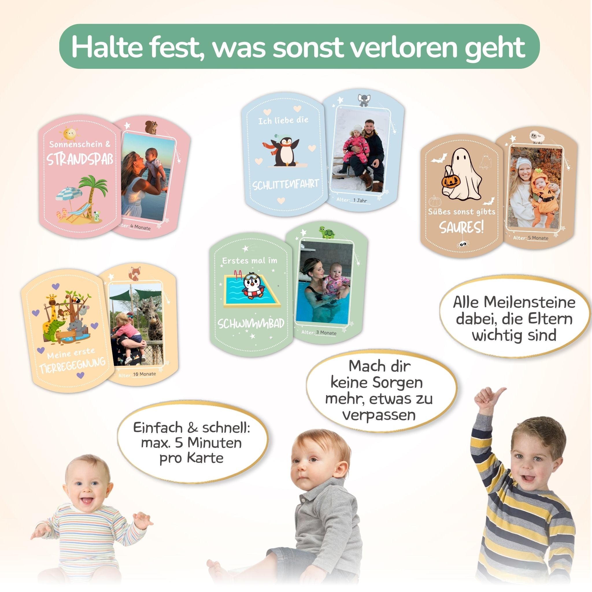 Babyglück Erinnerungssets