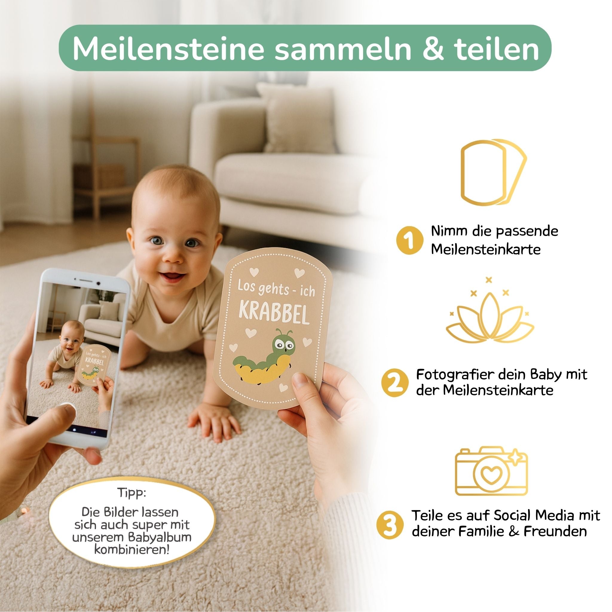 Babyglück Erinnerungssets