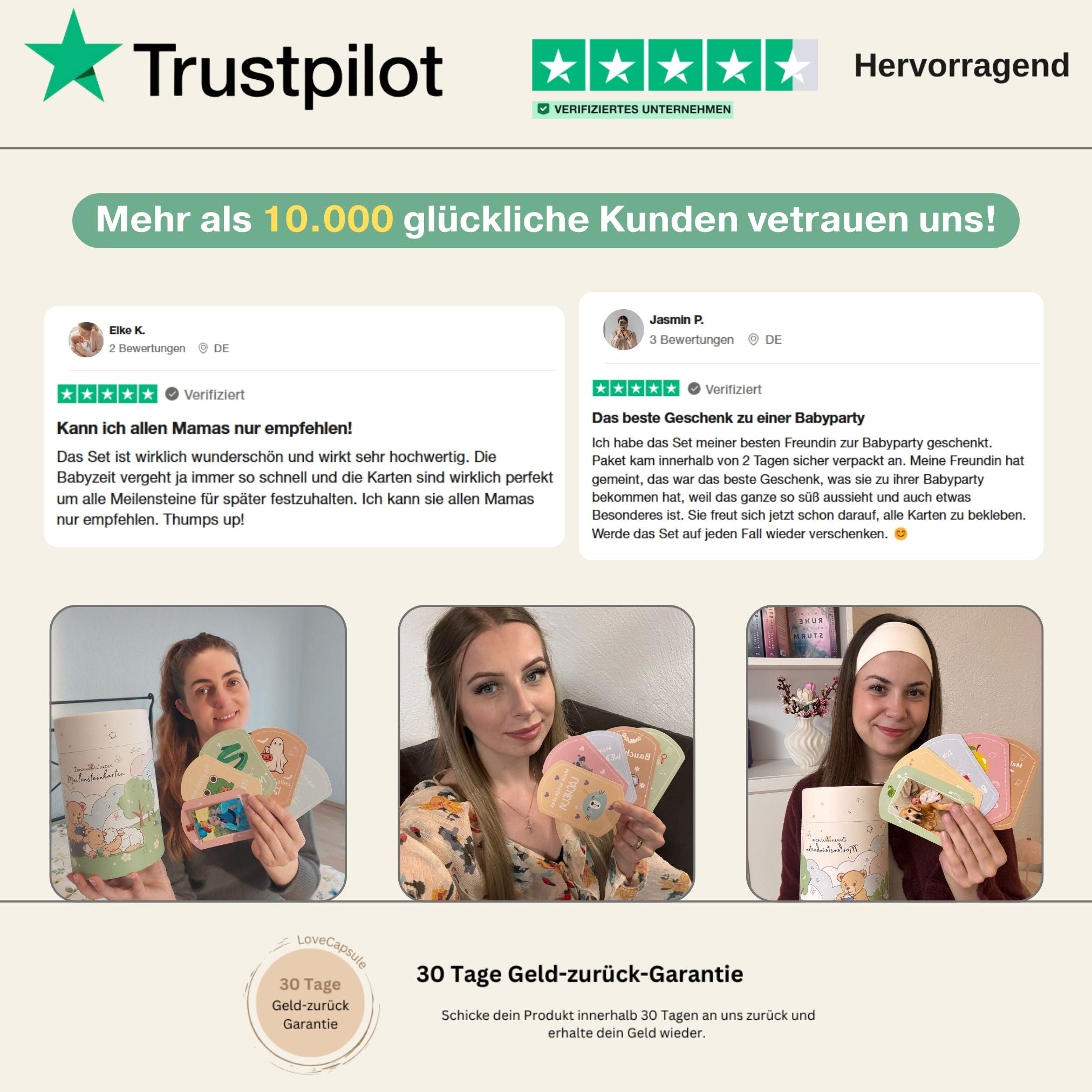 Babyglück Erinnerungssets