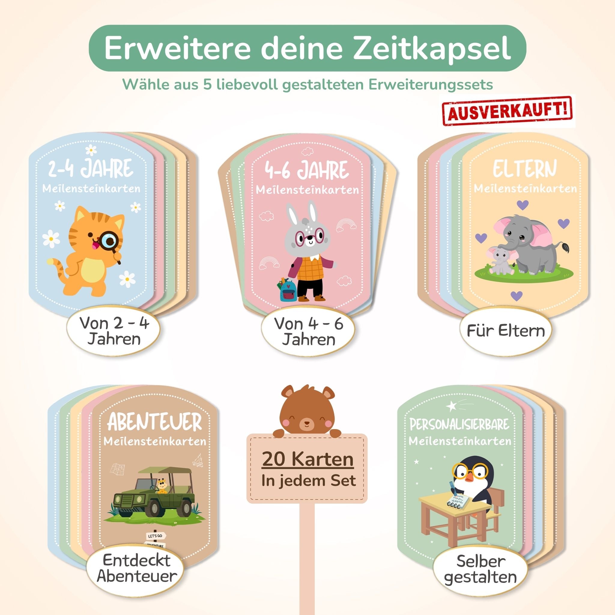 Babyglück Erinnerungssets